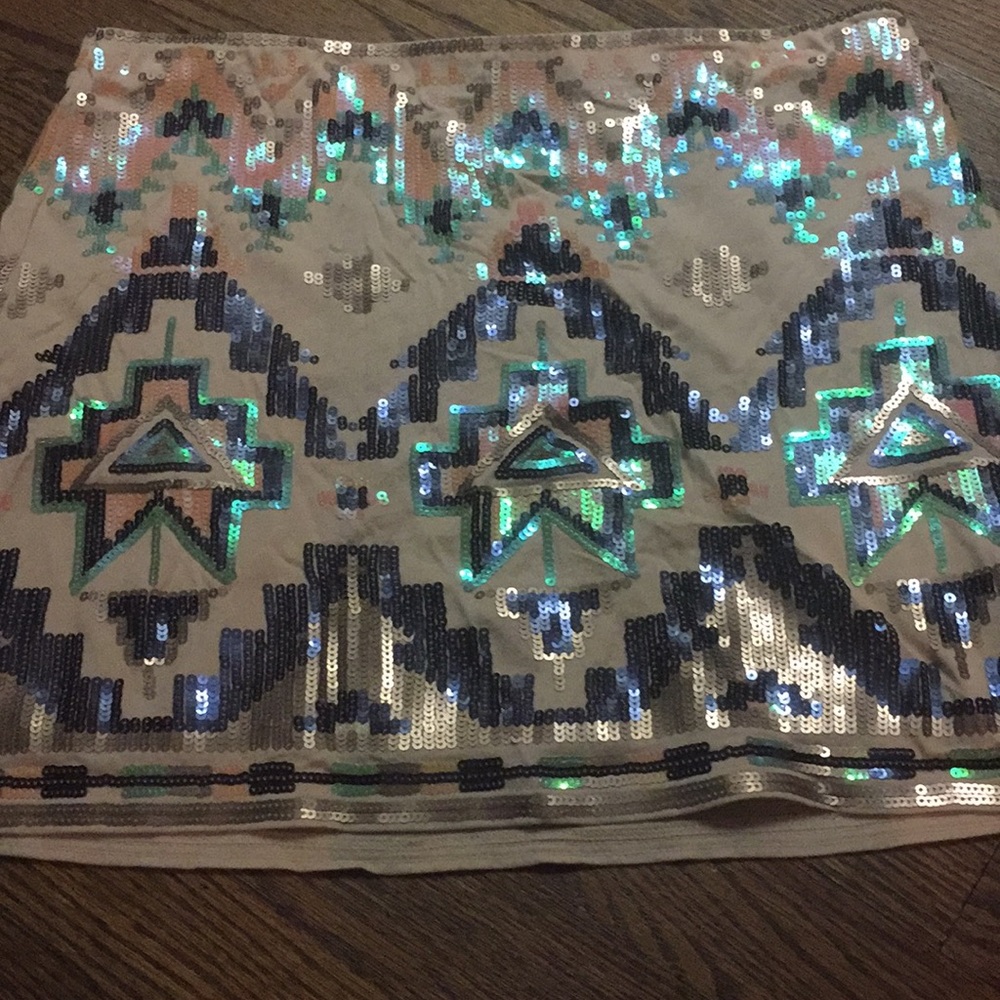 Small Express mini skirt with sequins